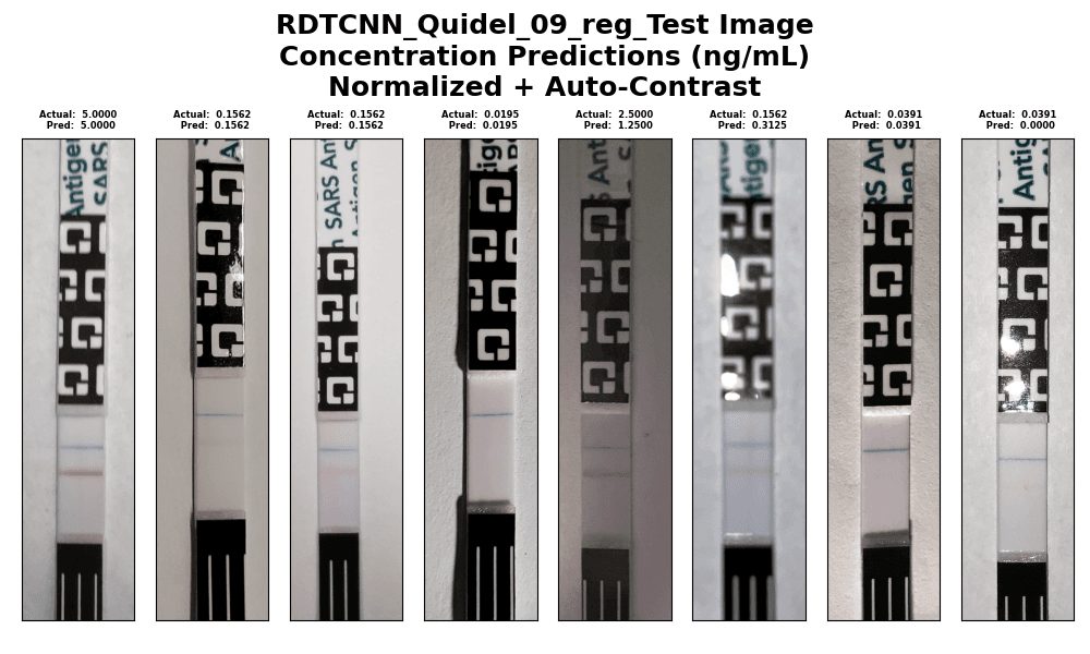 RDT CNN — Diagnostic Test Image Regression preview